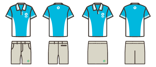 Girls in the Primary division can choose to wear shorts or Culottes as part of their uniform.